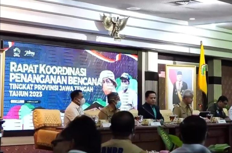 Hadiri Rakor, Bupati Demak Minta Normalisasi dan Perbaikan Tanggul Sungai Wulan