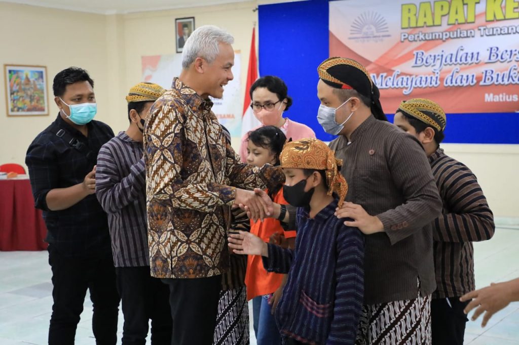 Punya Perda dan Pergub, Ganjar Dorong Komunitas untuk Dampingi Difabel