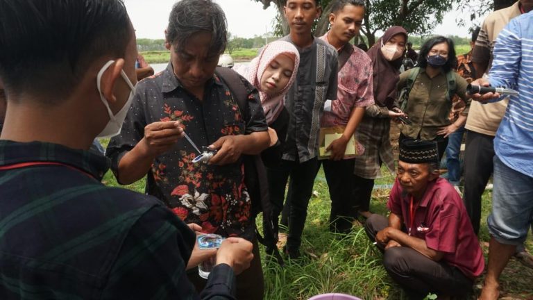 Petani Tambak Diedukasi Budidaya Bandeng dengan Bioflok dan Conical Tank