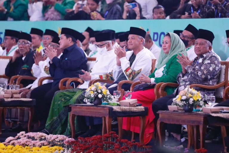 Hadiri Pembukaan Porseni NU, Ganjar: Banyak Romo Kiai Juga Atelt