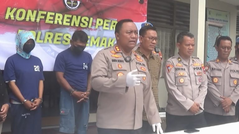 Polisi Tangkap Pasutri Pencuri Motor di Demak
