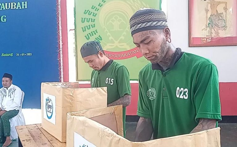  ‘Pesta Demokrasi’ Ala Lapas Batang, dalam Memilih Ketua Santri WBP