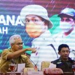 Ganjar Pranowo dalam Rakor Penanganan Bencana Tingkat Provinsi Jateng