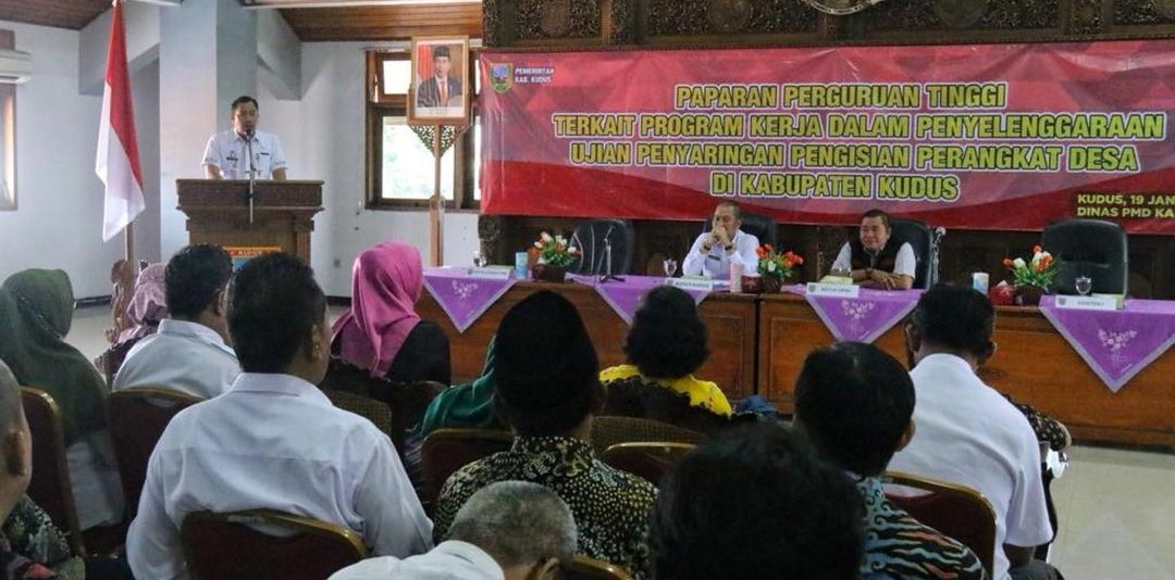 Sempat Tertunda, Bupati Targetkan Ujian Penyaringan Perangkat Desa Tepat Waktu