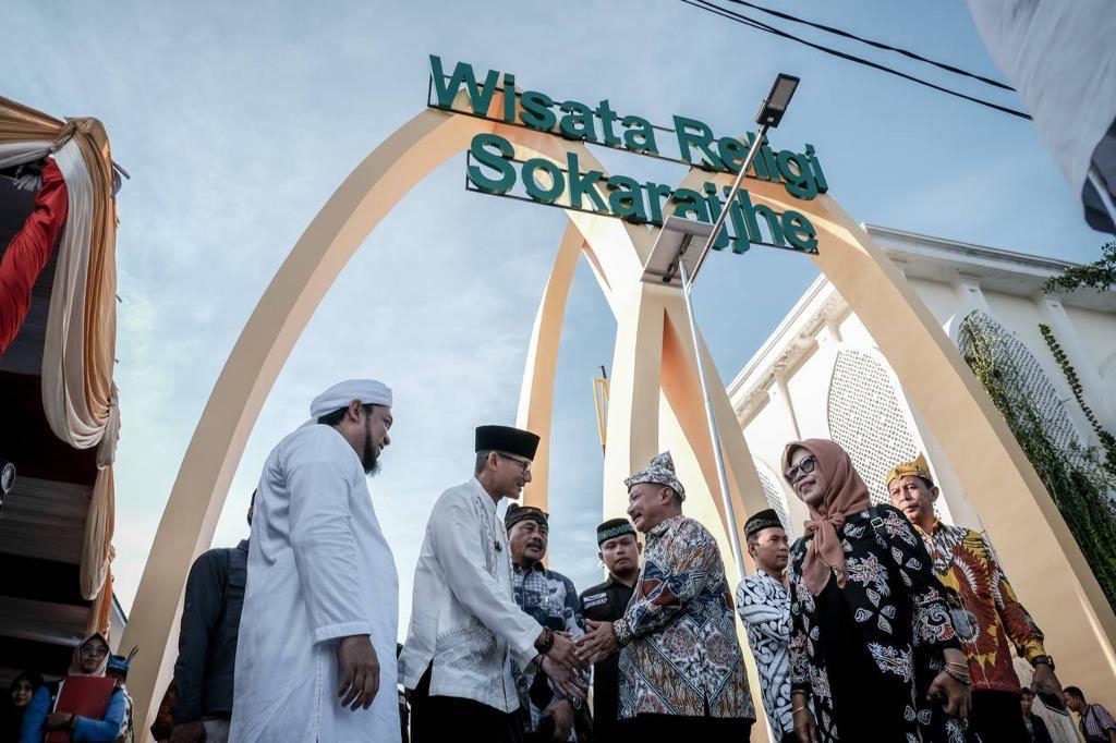 Menparekraf Resmikan Kawasan Wisata Religi Sukorejo dan Dorong Jadi Venue Internasional