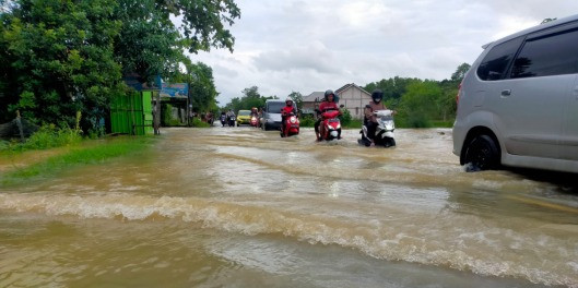 Lima Kecamatan Terdampak Banjir di Kabupaten Pati Mulai Surut