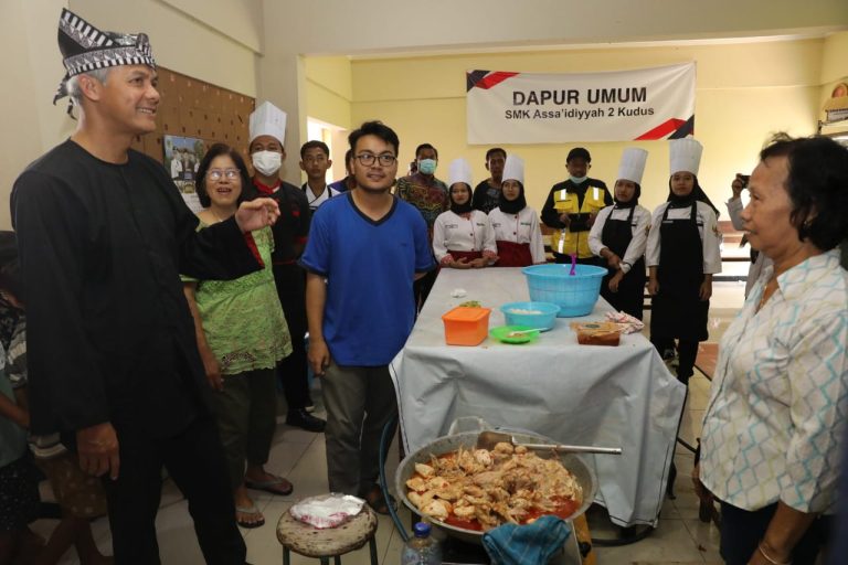 Ganjar Apresiasi Kementerian PUPR yang Bantu Tangani Banjir Kudus