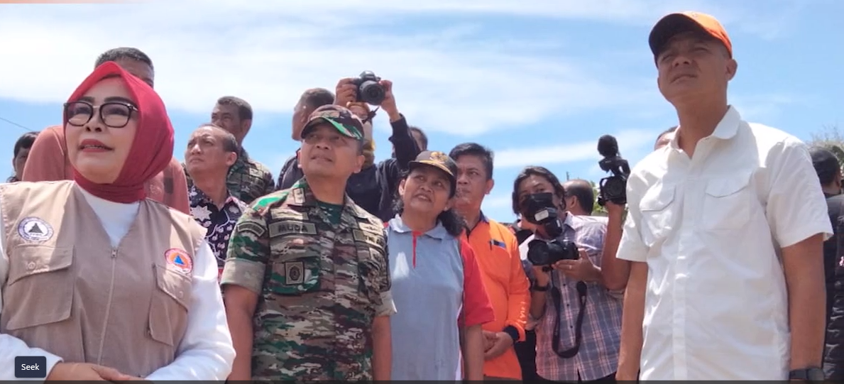 Ganjar Minta Penanganan Sungai Lusi Jadi Prioritas Kementerian PUPR
