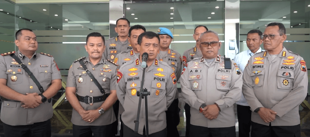 Tujuh Anggota LSM Diduga Melakukan Pemerasan Ditahan Polres Brebes