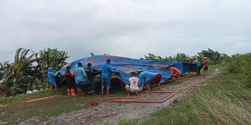 BNPB Salurkan 500 Paket Bantuan untuk Warga Demak Terdampak Banjir