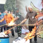 Jutaan Batang Rokok Ilegal Dimusnahkan, Kalau Perlu Izin, Urus Baik-baik