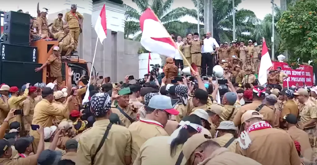 Belasan Ribu Kades Demo, Tuntut Perpanjang Masa Jabatan dan Pencabutan Aturan Dana Desa