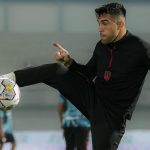 Fabiano Beltrame pada sesi latihan Persis Solo. (Foto: Dok Media Persis)