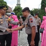 Sebanyak 17 Perwira dan 54 Bintara Polresta Pati Mendapat Kenaikan Pangkat