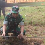 Kodim 0718/Pati Bersama Dinas Kehutanan Jateng Tanam Seribu Pohon