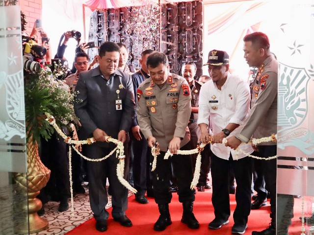 Kapolda Jateng Resmikan Dua Gedung Baru Polresta Pati
