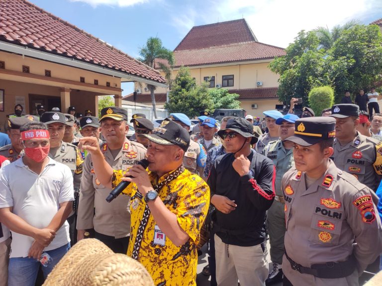 Kapolresta Pati Apresiasi Aksi Ribuan Nelayan dari FNB Berlangsung Kondusif