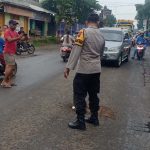 Seorang Pengendara Motor Tewas Terlindas Bus