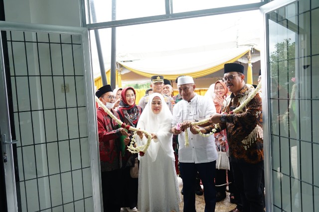Pembangunan Gedung BLKK Ponpes Ar-Rohmah Rampung, Pj Bupati Apresiasi Bantuan Kemnaker