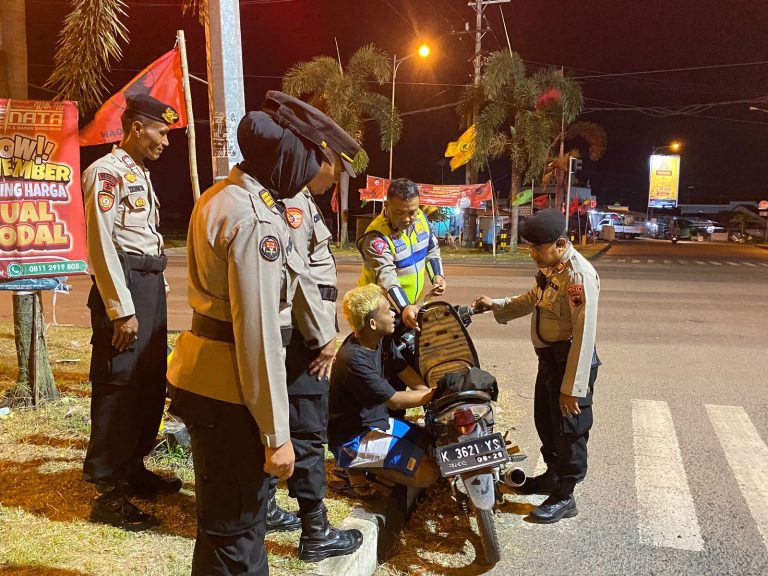 Cegah Balap Liar, Polresta Pati Lakukan Patroli di Lingkar Selatan