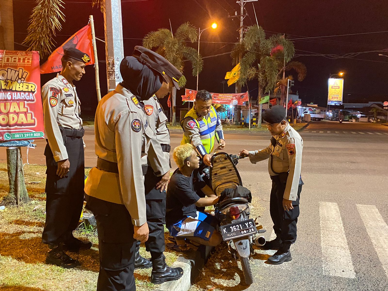 Cegah Balap Liar, Polresta Pati Lakukan Patroli di Lingkar Selatan