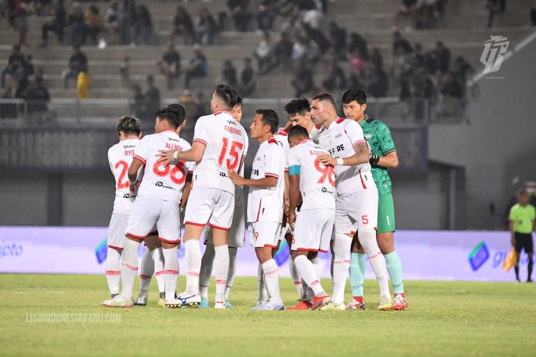 Skuat Persis Solo pada pertandingan BRI Liga 1 2022/2023. (Foto : Dok PT LIB)