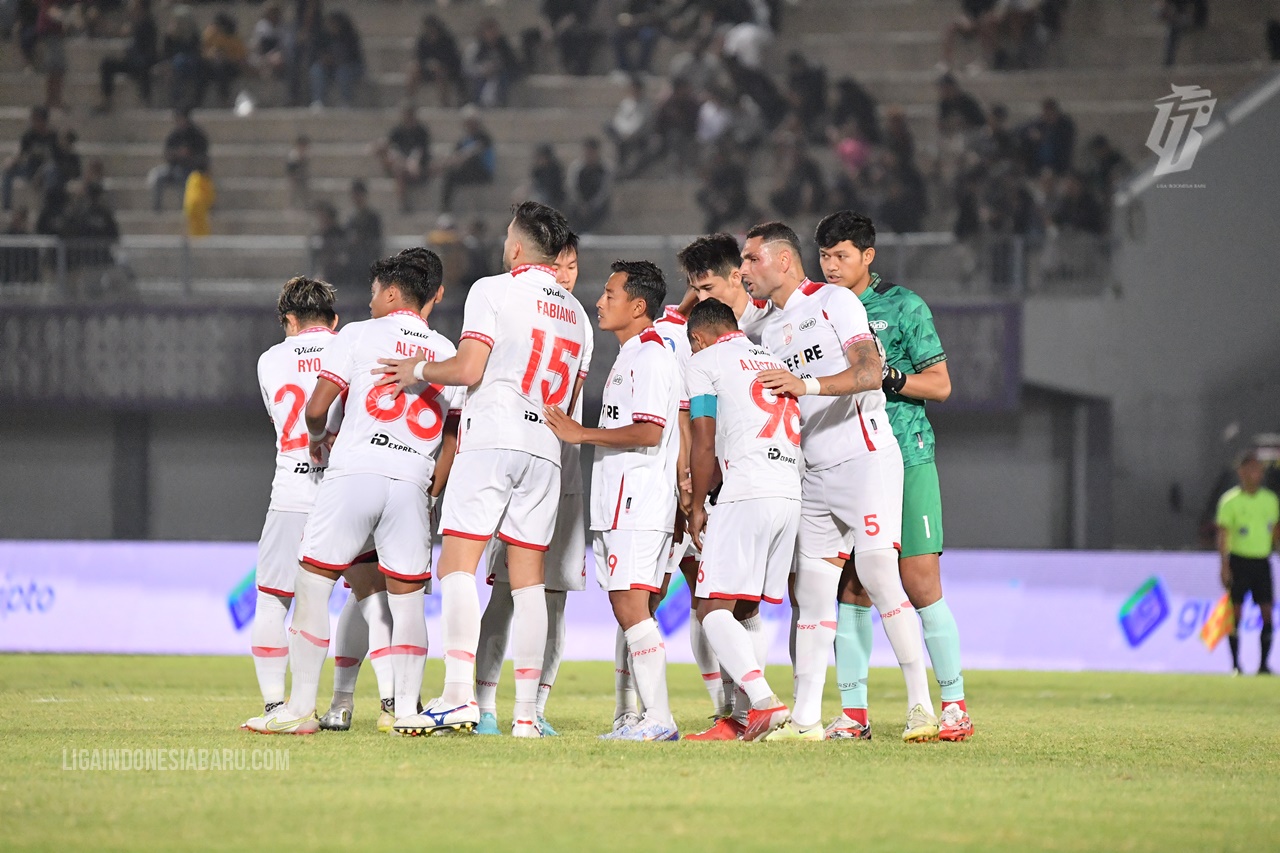 Skuat Persis Solo pada pertandingan BRI Liga 1 2022/2023. (Foto : Dok PT LIB)