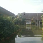 Luapan Sungai Lusi Rendam Sekolah Dasar di Desa Getas Rejo, Siswa Diliburkan