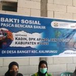 Kadin Bersama Aspindo dan Lazismu Kudus Gelar Baksos Pasca Bencana Banjir
