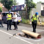 Senggol Truk Boks, Pemotor Asal Jepara Terjatuh dan Tewas di Tempat