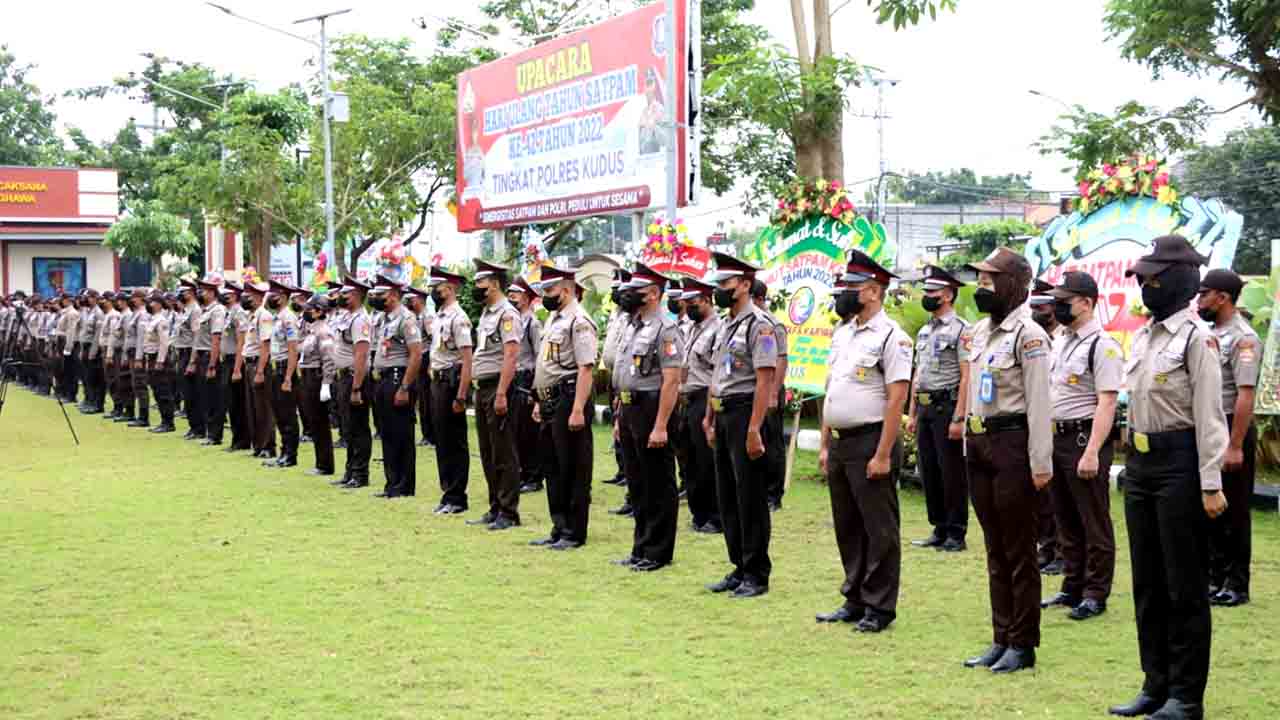 Satpam Ultah ke-42, Wakapolres Harapkan Peningkatan Kinerja