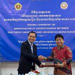 Tingkatkan Kualitas Dosen, UMK dan SRU Kamboja Jalin Kerja Sama