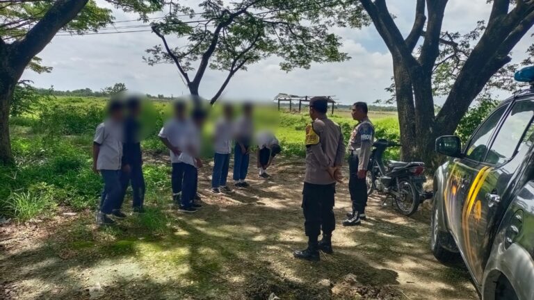Membolos, Tujuh Siswa SMP Terjaring Razia Polsek Klambu