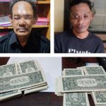 Polisi Ringkus Dua Orang Pengedar 392 Lembar Uang US Dollar Palsu