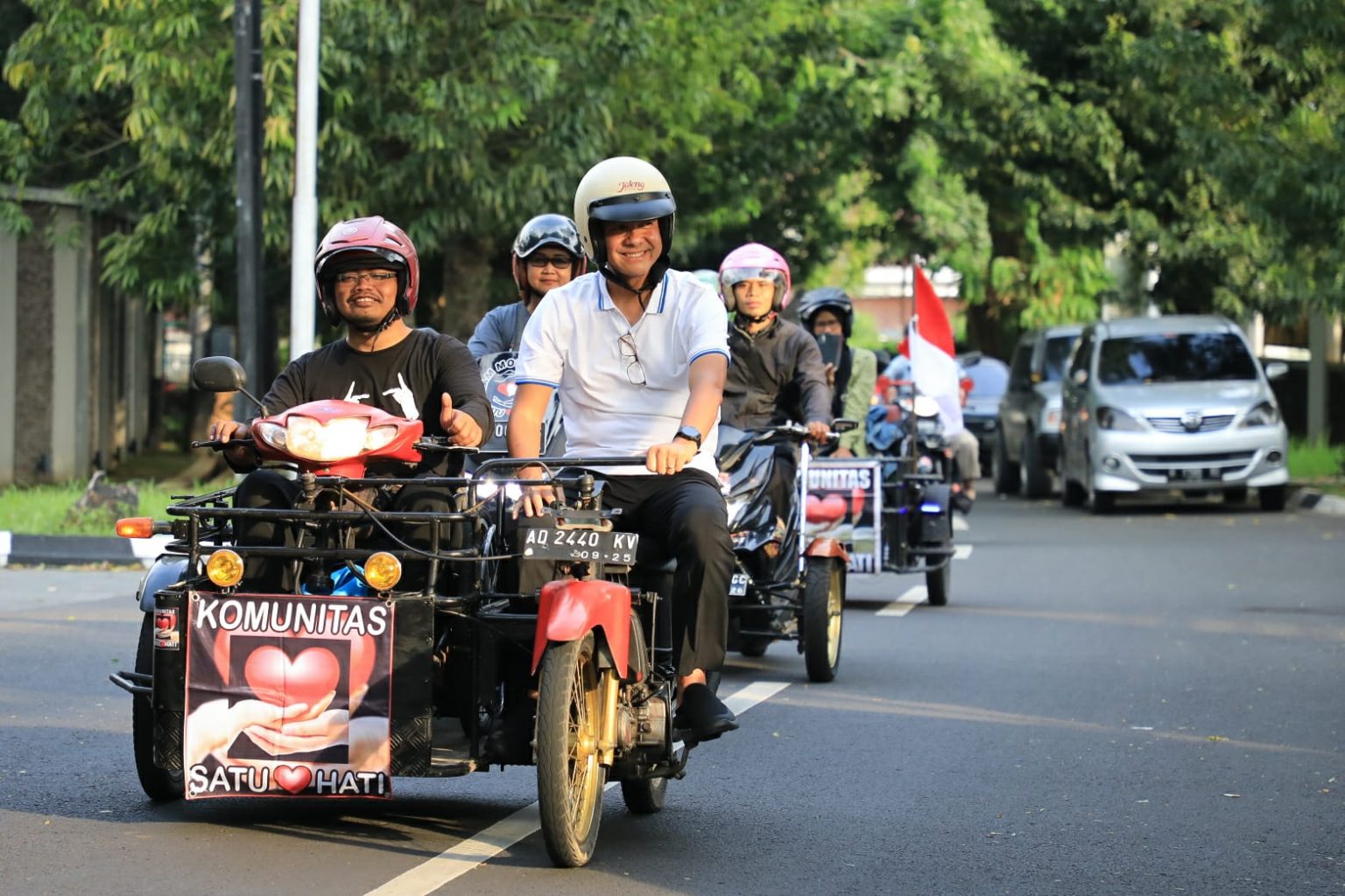 Komunitas Difabel Satu Hati Touring 5 Jam dari Klaten Menemui Ganjar