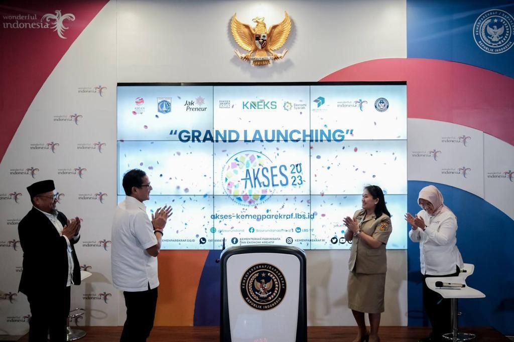 Kemenparekraf Luncurkan “AKSES 2023” Mudahkan UMKM Peroleh Pembiayaan