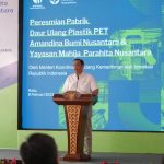 Resmikan Pabrik Daur Ulang Botol Plastik, Luhut: Komitmen Kita Kurangi Sampah Laut