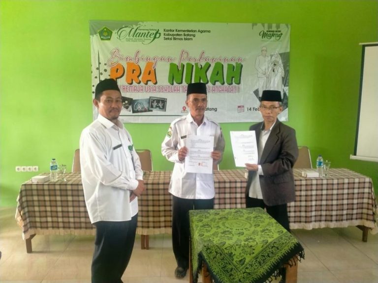 Cegah Pernikahan Dini Usia Sekolah, Terobosan Baru KUA Kecamatan Batang