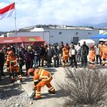 Menko PMK Muhadjir Effendy beserta rombongan mengunjungi pusat operasi tim INASAR di Kota Antakya, Provinsi Hatay, Turki, pada Rabu (22/02/2023). (Foto: Dok BPMI Setpres)