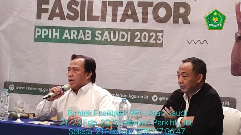 Bimtek Fasilitator, Kemenag: Petugas Haji Harus Paham Tusi