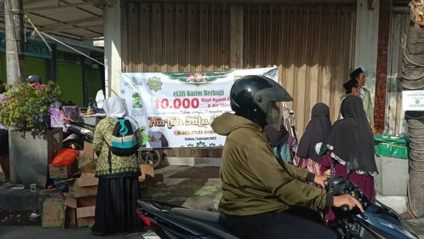 Warga Gelontorkan Ratusan Juta untuk Makan Gratis Jamaah 1 Abad NU