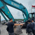 Polresta Magelang Gerebek Tambang Ilegal Di Lereng Gunung Merapi