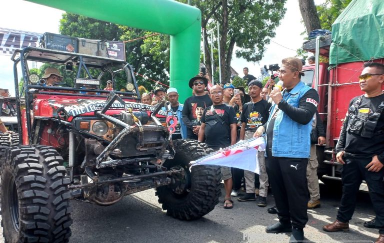 Wagub Melepas Jelajah Wisata Banjarnegara Adventur Offroad #4 Tahun 2023