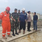Dandim Grobogan dan Kapolsek Gubug Cek Sumur Gas