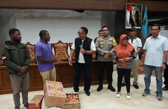 Respon Cepat Pemkot Salatiga, Bantu Mahasiswa Papua yang Kelaparan