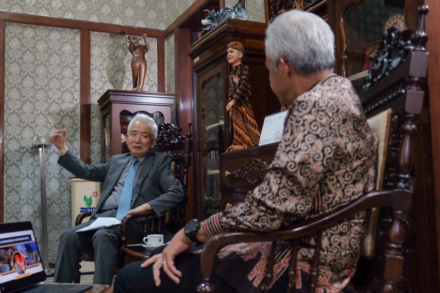 Kepada Ganjar, Dubes Korsel Lee Sang Deok: Bapak seperti idol K-Pop