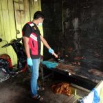 Tak Jelas Penyebabnya, Warkop Pinggir Jalan Dibakar OTK