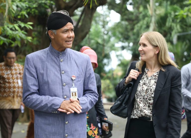 Dubes Rut Temui Ganjar, Jateng-Norwegia Jajaki Kerja Sama Transisi Energi
