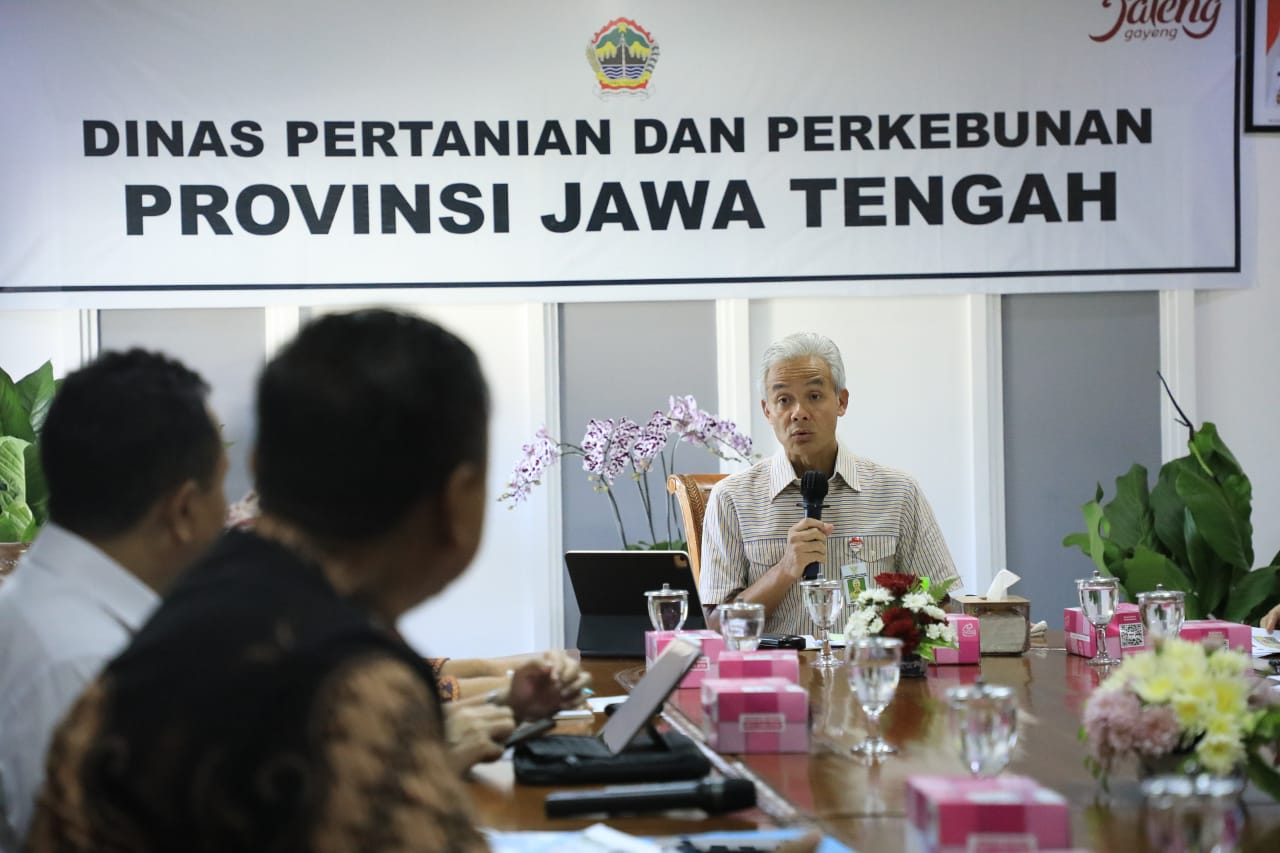 Atasi Inflasi, Ganjar Siap Atur Pola Tanam dan Kembangkan Benih Unggul