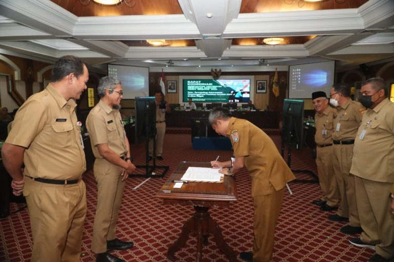 Sekda se-Jateng Tandatangani Kesepakatan Komponen Pendanaan Pilkada 2024